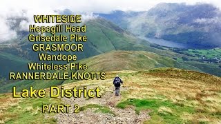 Lake District  North Western Fells  Walk 1  Pt 2  Wandope Whiteless Pike Rannerdale Knotts [upl. by Aisak855]