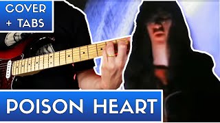 RAMONES  Poison Heart  Cover de Guitarra  Tabs na Tela [upl. by Jewell]