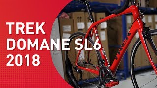 Trek Domane SL 6  2018  Rennrad [upl. by Enaffit]