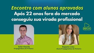 Live com Aluno Aprovado Formação Propagandista de Primeira [upl. by Ashwell947]