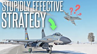 HUMILIATING FLIGHT SIM PLAYERS WITH THIS STUPID STRATEGY  DCS World J11 Gameplay [upl. by Aiyot]