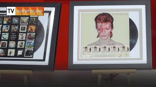 Collectable David Bowie fan stamp sheets [upl. by Alejoa]