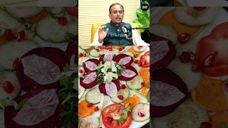 Acharya Manishs Weight Loss Salad Recipe shorts [upl. by Charita]