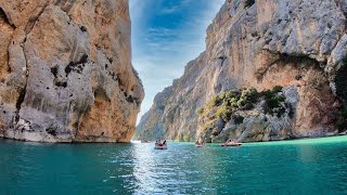 Gorges du Verdon 4K Drone Footage  Point Sublime  Lac de Sainte Croix  Aiguines [upl. by Sido877]