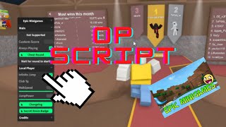 Epic Minigames OP Script Pastebin [upl. by Abell479]