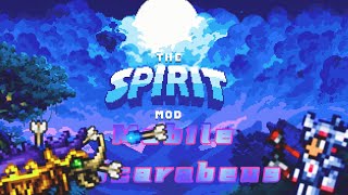 Terraria TModLoader mobile Spirit Mod  Expert Mod Scarabeus [upl. by Atiekan]