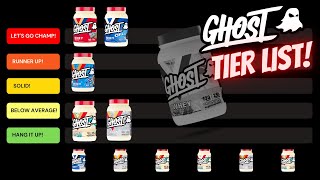 The Greatest GHOST PROTEIN POWDER Tier List EVER Made [upl. by Borek]