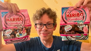 Haribo Mini Chamallows Coco Choco und Choco im Test [upl. by Jacinto768]