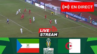 🔴EN DIRECT Algérie contre Guinée équatoriale  AFCON 2025  Match en direct aujourdhui [upl. by Sheaff]