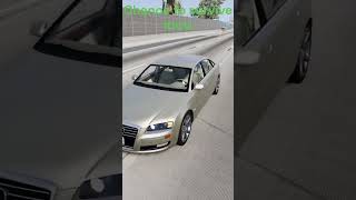 Braking test shorts funny carcrashtest automobile car beamng beamngcarcrash beamngdrive [upl. by Dean16]