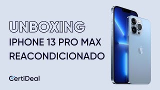 ¿Cómo es el unboxing de un iPhone 13 Pro Max reacondicionado de CertiDeal [upl. by Yeslah]