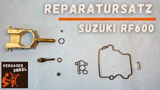 Suzuki RF600 Vergaser Reparatursatz ausführlich erklärt vom Vergaseronkel [upl. by Nedda]