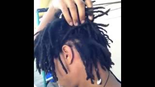 Semi freeform DreadLocks Locs [upl. by Swehttam]