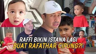 RAFFI BANGUN VILLA TERBESAR DI INDONESIA BUAT CIPUNG RAFATHAR CIPUNG MALAH MAIN BILLIARDS DIRUMAH [upl. by Cavanaugh]