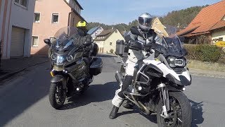 BMW K1600 vs R1200GS [upl. by Hilel]