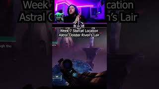 Week 7 Starcat Location Astral Cloister in Rivens Lair Destiny 2 Season of the Wish [upl. by Ycnalc]