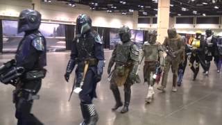 Mandalorian Mercs March  Star Wars Celebration Orlando 2017 [upl. by Eelyak]