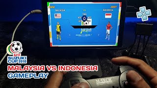 MALAYSIA v INDONESIA GAMEPLAY  PIALA AFF SUZUKI CUP 2010 PES ISL CLASSIC 2010 PPSSPP [upl. by Brett]