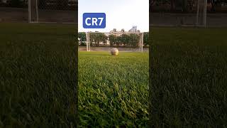 cr7 shoot football cr7 skills soccer viralshort youtube [upl. by Reemas]