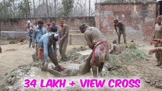 Holi Ki Real Sooting  यू पी की असली होली  Real Live Holi  Street Holi [upl. by Animlehliw]