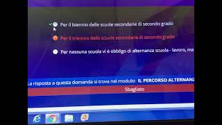 Alternanza Scuola Lavoro Quiz di autovalutazione 2 [upl. by Kleiman]