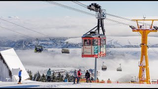 Neustart der Skisaison am Fichtelberg  Oberwiesenthal 2023 [upl. by Nodnab]