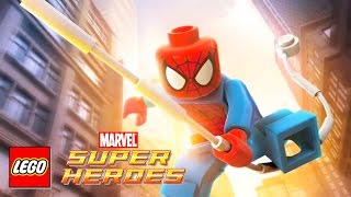 SPIDERMAN LEGO Marvel Super Heroes  SpiderMan Superhero Cartoon Video Game PS4 [upl. by Yentirb209]