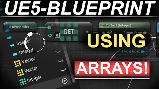 Unreal5 Blueprints Create Get amp Set Arrays 2 MINUTES [upl. by Rebor]