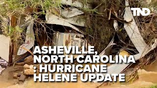 Asheville North Carolina deals with repercussions of Hurricane Helene [upl. by Hayyim838]