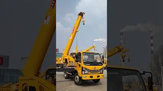 Come and take a look The 5meter 7section thickened boom can rotate infinitely 5ton truck crane [upl. by Janine157]