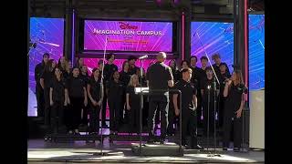 Sonoma Academy Choir at Disneyland [upl. by Anneis]