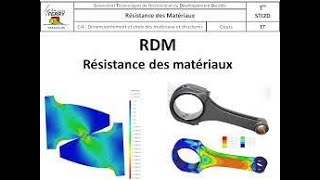 درس في RÉSISTANCE DES MATÉRIAUX 🔧strength of materials🔧génie mécaniques [upl. by Lenuahs]