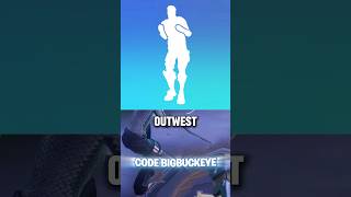 The exclusive out west emote… fortnite bigbuckeye [upl. by Margery]