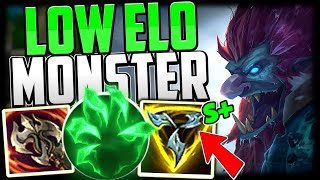 Trundle LOW ELO MONSTER  How to Play Trundle amp Carry for Beginners Season 14  League of Legends [upl. by Nomrah]