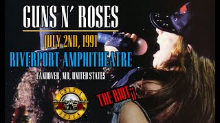 Guns N Roses  July 2nd 1991  Riverport Amphitheatre Maryland Heights MO United States [upl. by Llenoj304]