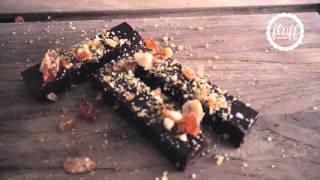 Chocolate hazelnut feuilletine jewel bars [upl. by Eliot]