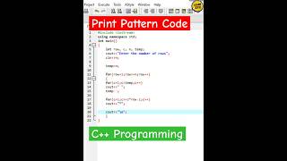 C Master the Art of Print Pattern Programming [upl. by Neehahs936]