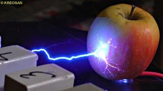 One Million Volts Generator  A High Voltage Generator DIY [upl. by Lounge]