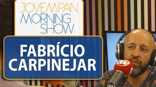 Fabrício Carpinejar desafio é ter educação dentro da intimidade  Morning Show [upl. by Gad]