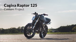 Cagiva Raptor 125 Custom  Sony A6500 [upl. by Esylle99]