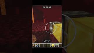 Minecraft piglin trading trick 😯 short viral youtubeshort minecraft gaming [upl. by Kirtap]