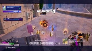 Fortnite 4th Place All Medallions [upl. by Aicert67]