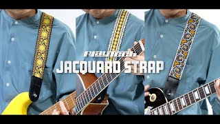 Jacquard Strap ギターベース用ストラップ  PLAYTECH [upl. by Eletnahc]