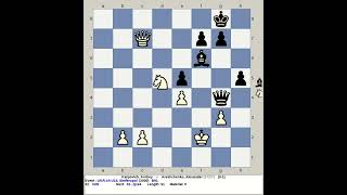 Karpovich Andrey vs Areshchenko Alexander  Ukraine Chess U14 2000 Simferopol [upl. by Hsiwhem]