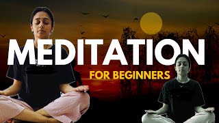 Meditation for beginners  Meditation kaise kare  Easiest Tips [upl. by Notnilk]