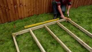 How To Assemble An Eze Shed Base [upl. by Lashonda]