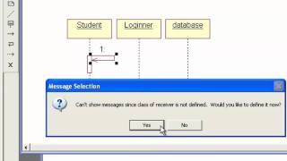 How to create Sequence Diagram in Rational Rose [upl. by Schwab]