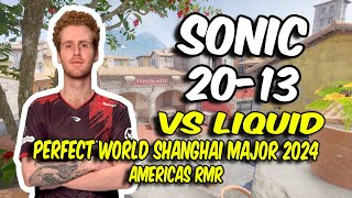 Wildcard Sonic 2013 vs Liquid Inferno  Perfect World Shanghai Major 2024 Americas  CS2 POV [upl. by Gina]