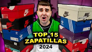 TOP 15 MEJORES ZAPATILLAS de 2024 Jordan adidas Nike [upl. by Pazice836]