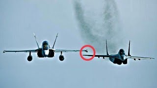 F 18 Intercept Mig 29 Real Dogfight [upl. by Ahtaela759]